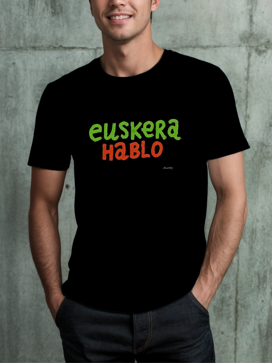 Camiseta "Euskera hablo"