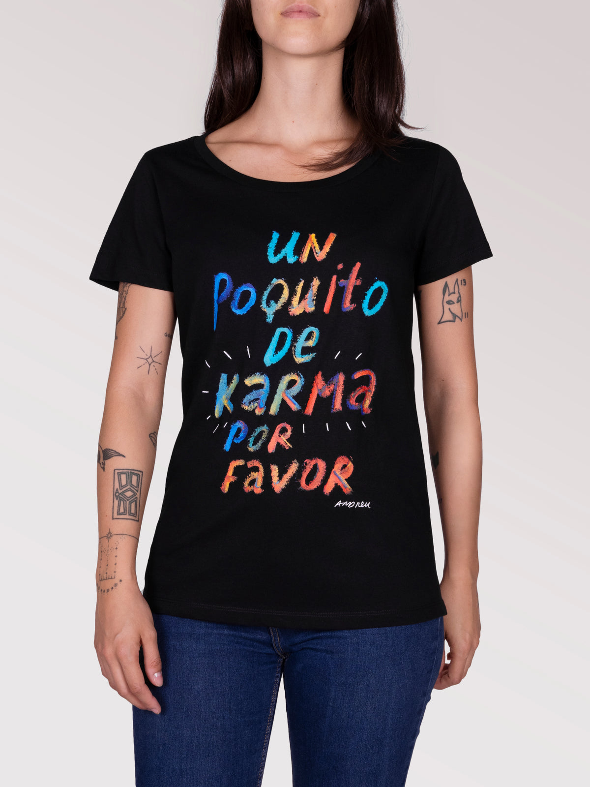 Camiseta "Un poquito de Karma, por favor"