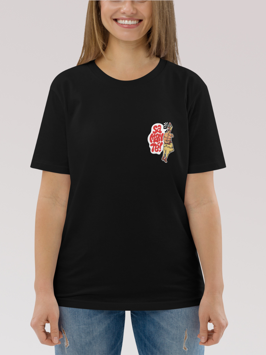 Camiseta "Palabra de pollo" Namasté