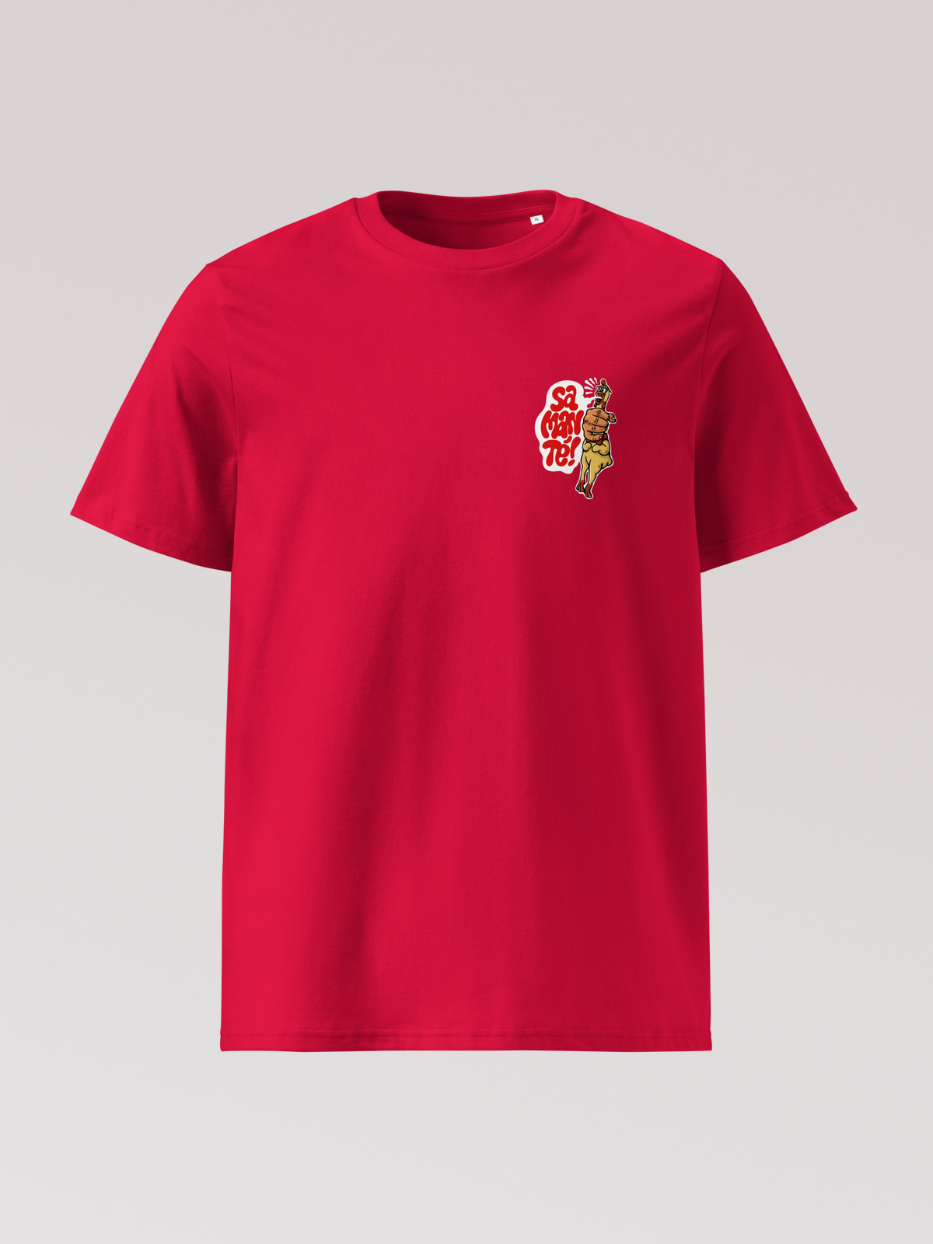 Camiseta "Palabra de pollo" Namasté