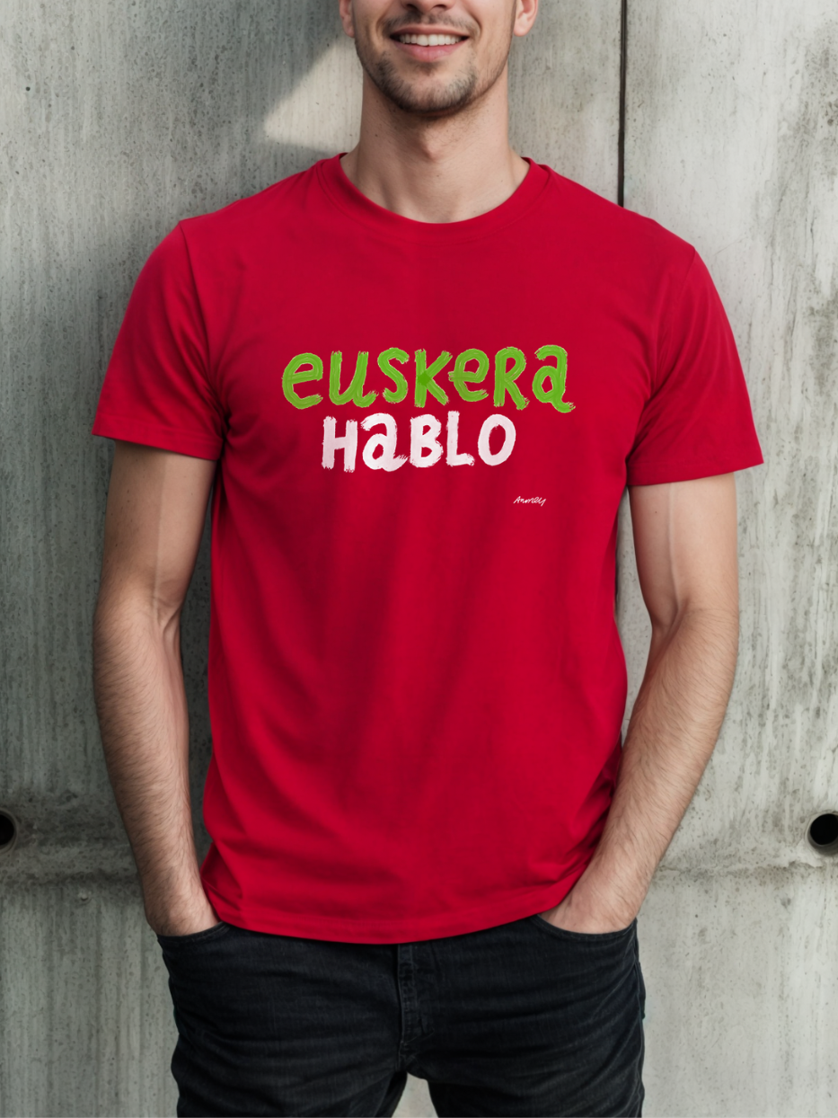 Camiseta "Euskera hablo"