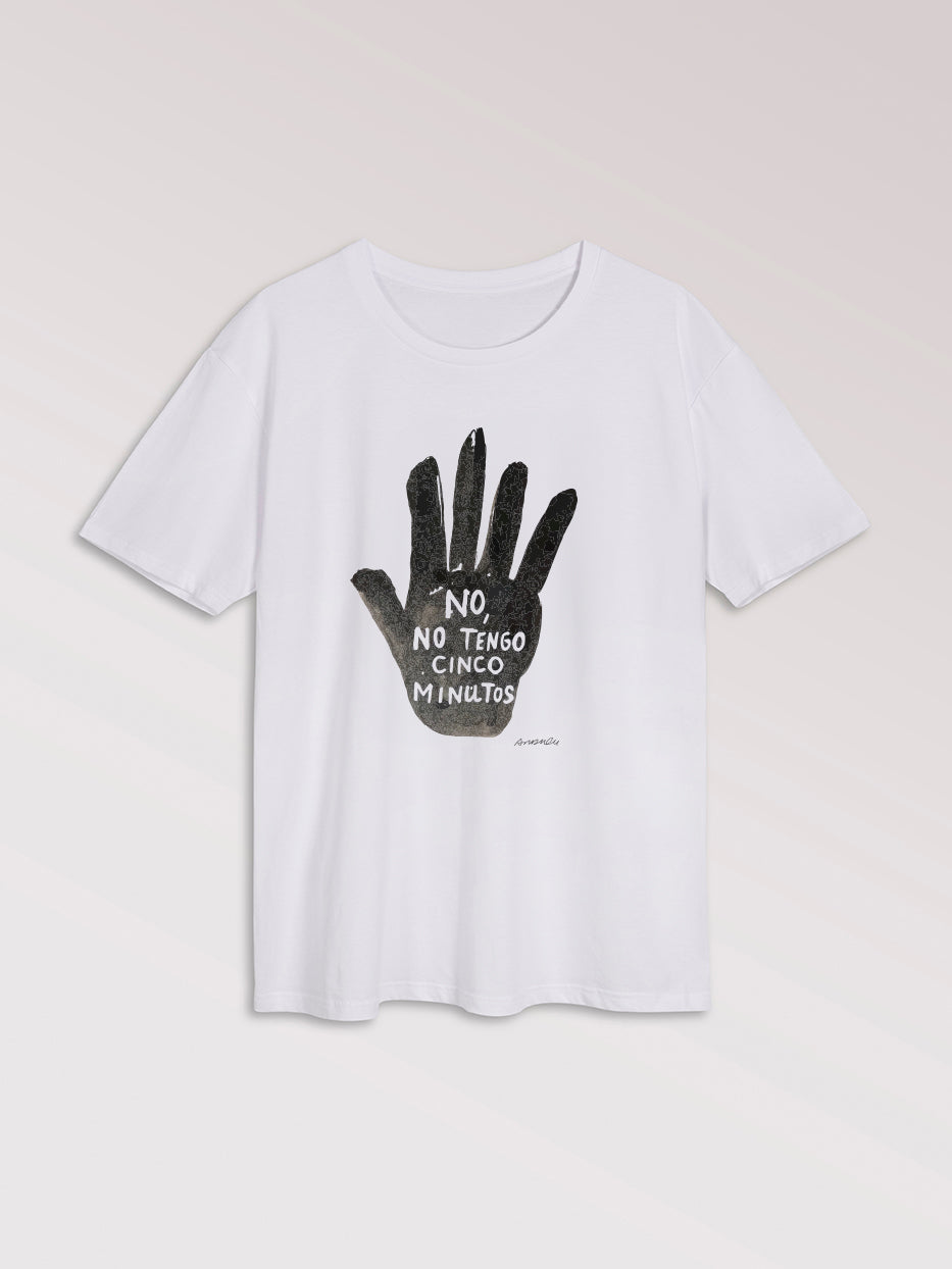 Camiseta "No tengo 5 minutos"