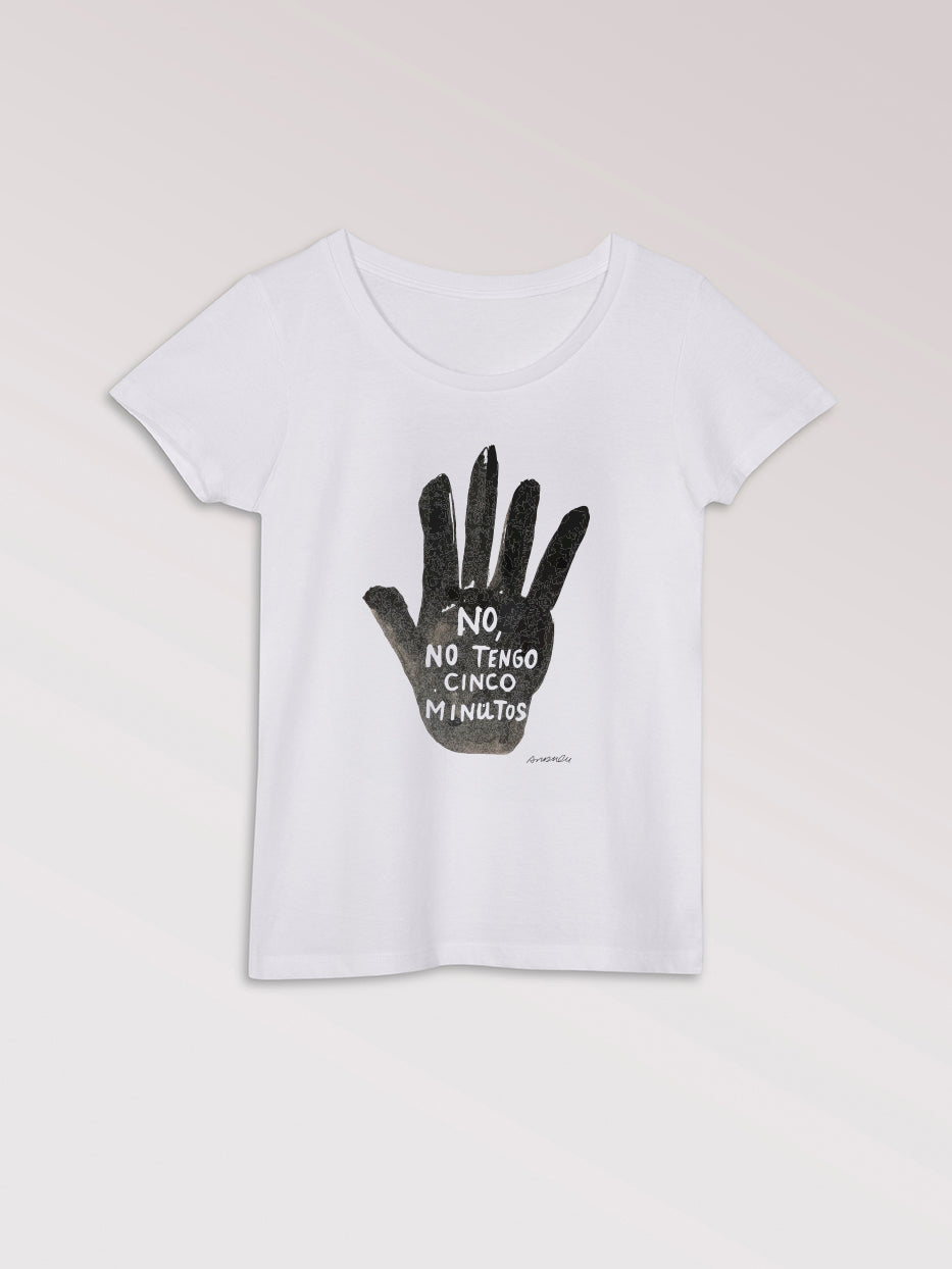 Camiseta "No tengo 5 minutos"