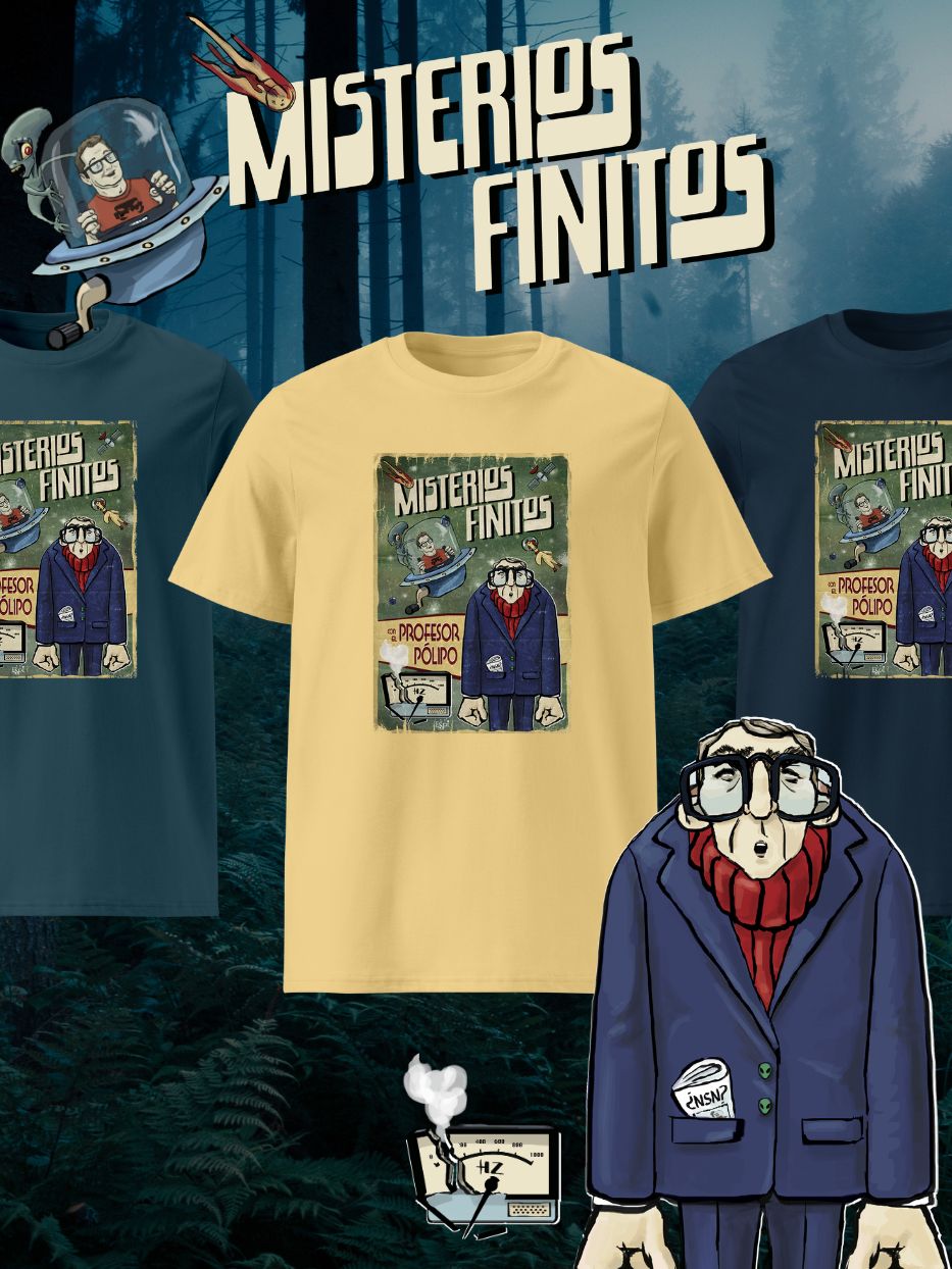 Camiseta Misterios Finitos x Espintando