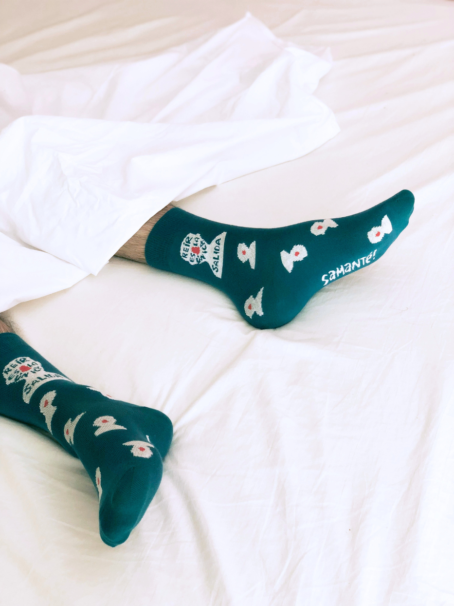 Pack 2 pares Calcetines (Reír y mierda)