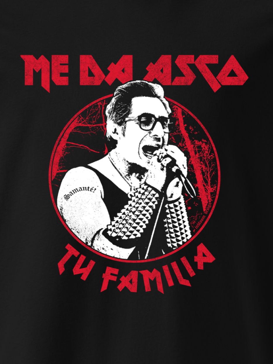 Camiseta "Me da asco tu familia" x Inbloom
