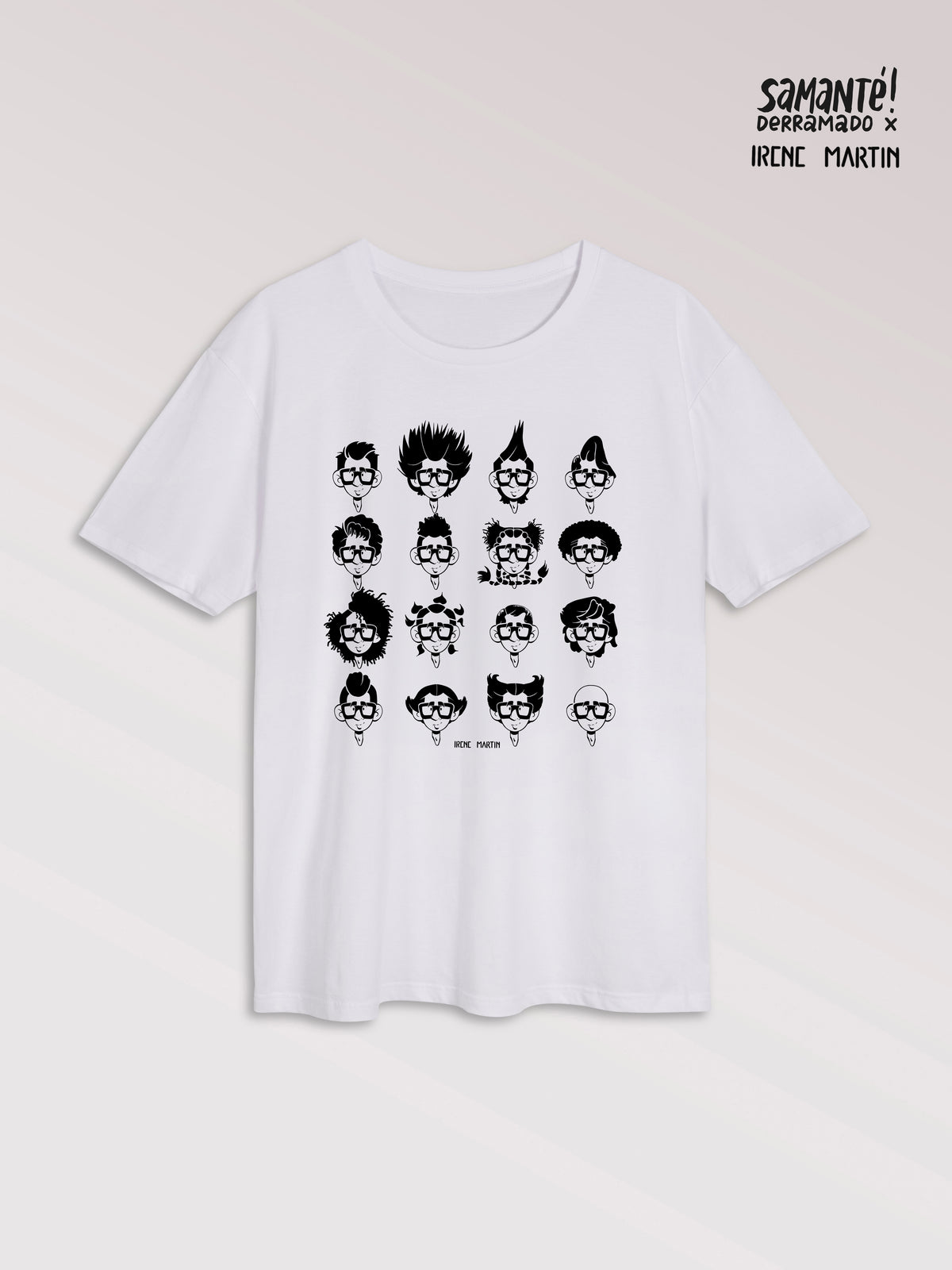 Camiseta "Peinados de Berto" x Irene Martín