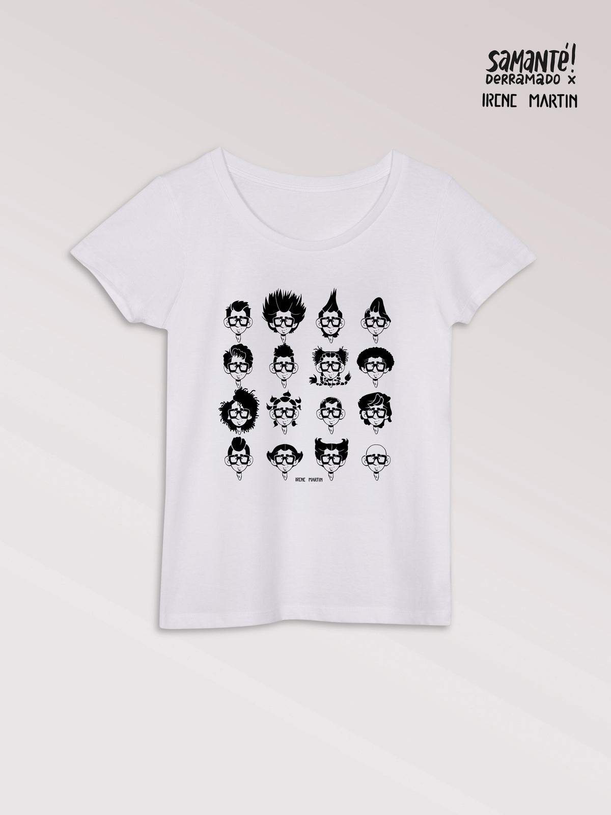 Camiseta "Peinados de Berto" x Irene Martín