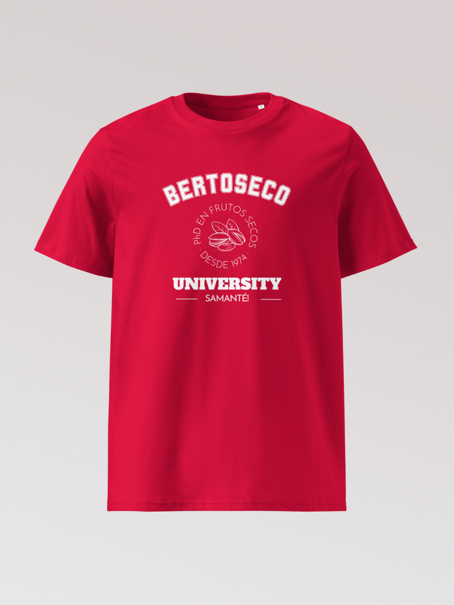 Camiseta "Bertoseco University" Unisex