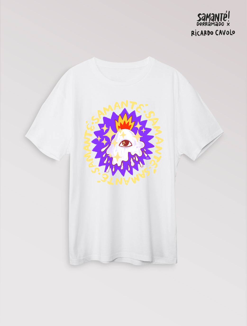 Camiseta x Ricardo Cavolo para Samanté!