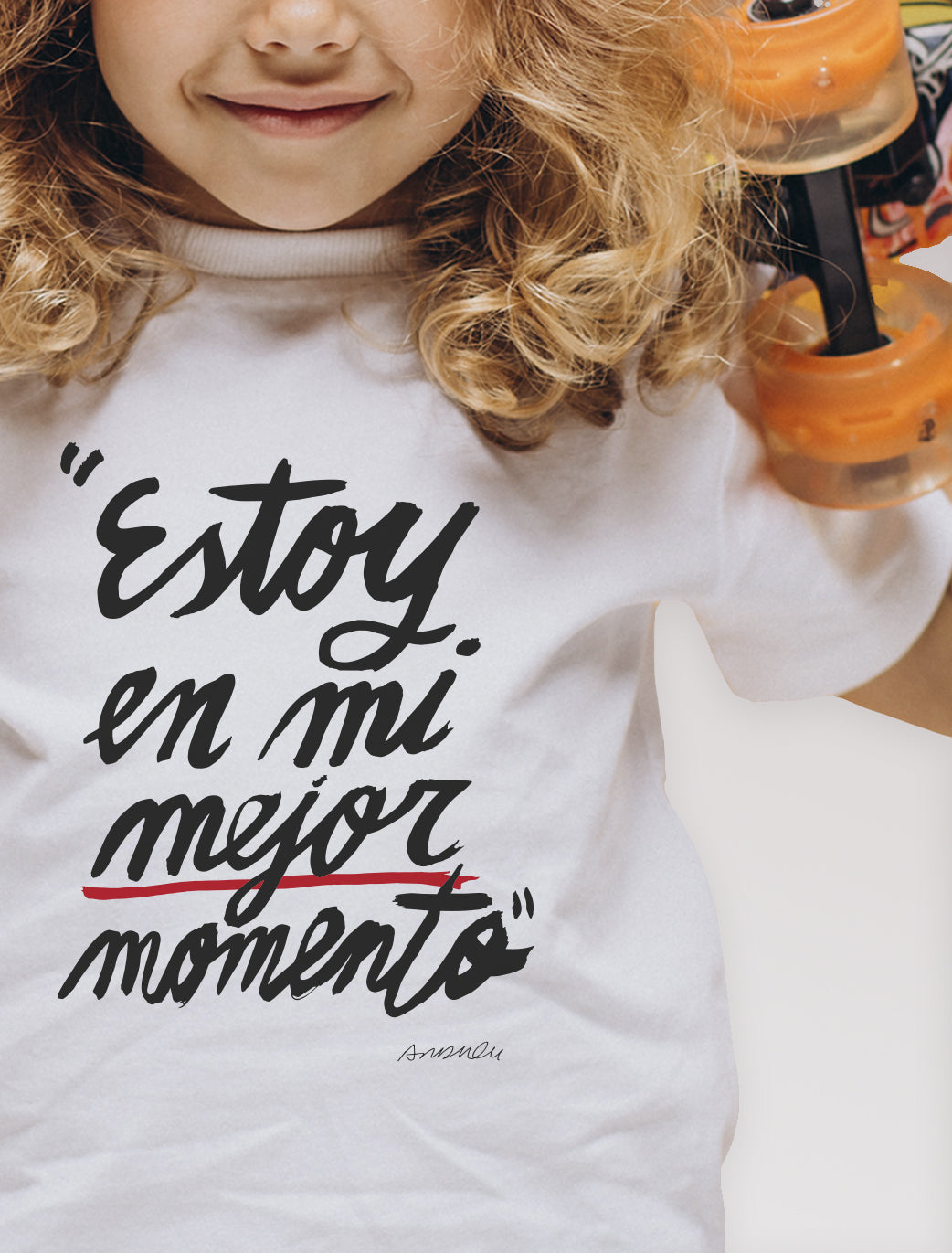 Camiseta infantil "Estoy en mi mejor momento"