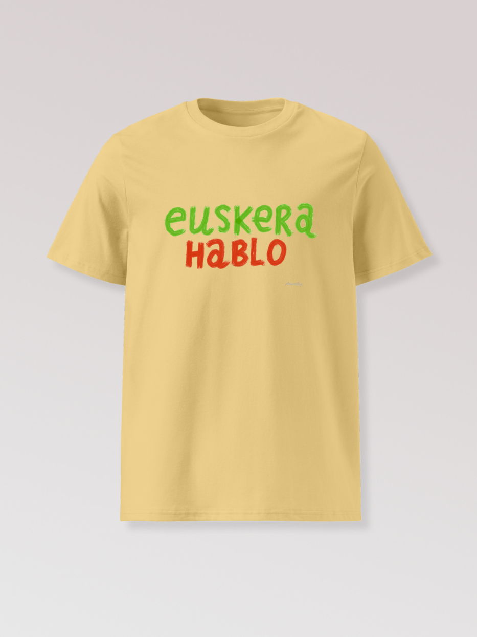 Camiseta "Euskera hablo"