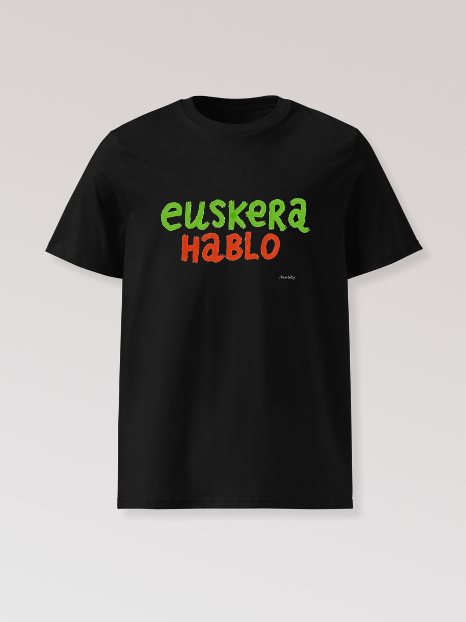 Camiseta "Euskera hablo"