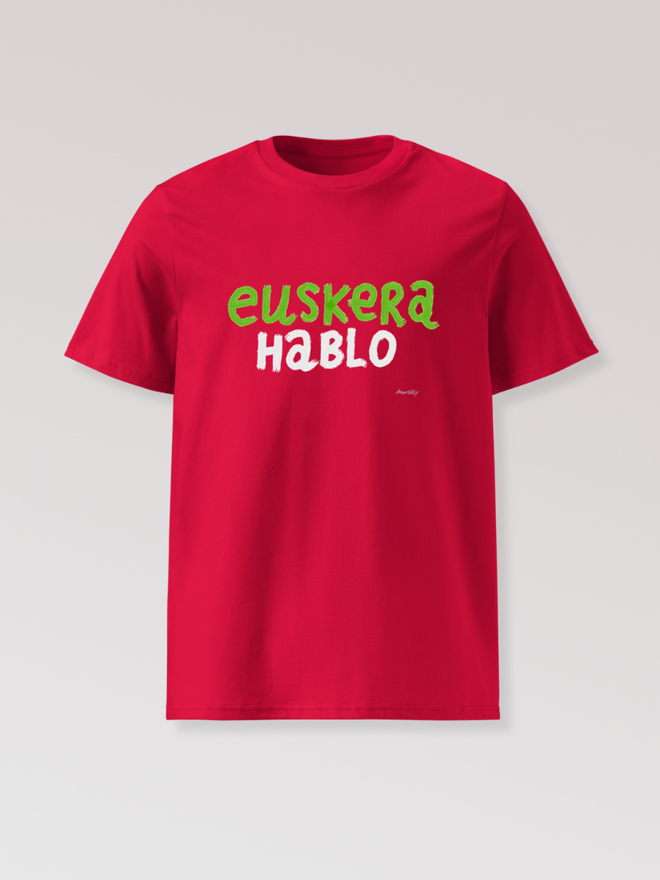 Camiseta "Euskera hablo"