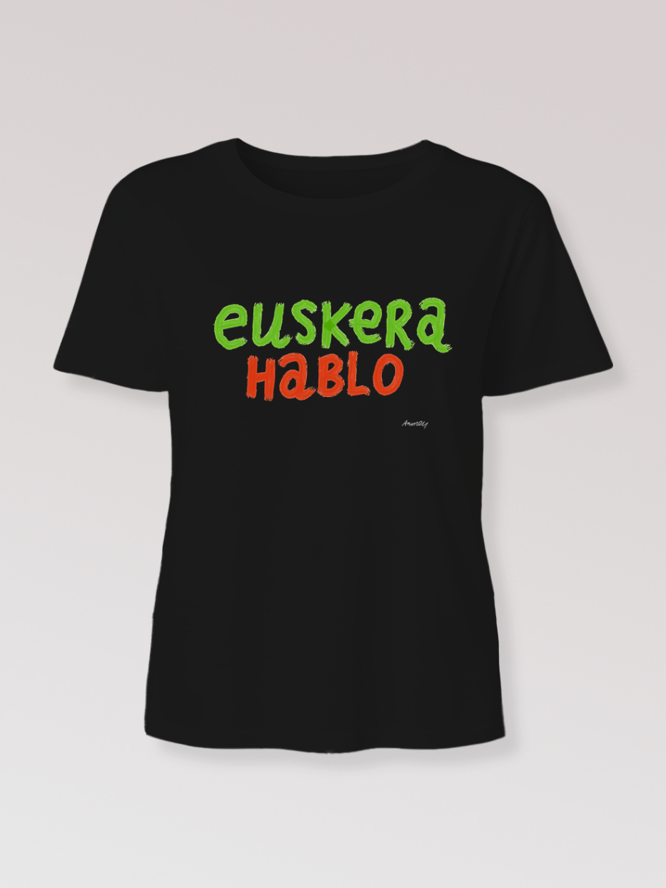 Camiseta "Euskera hablo"