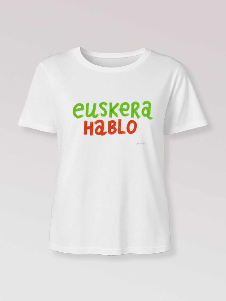 Camiseta "Euskera hablo"