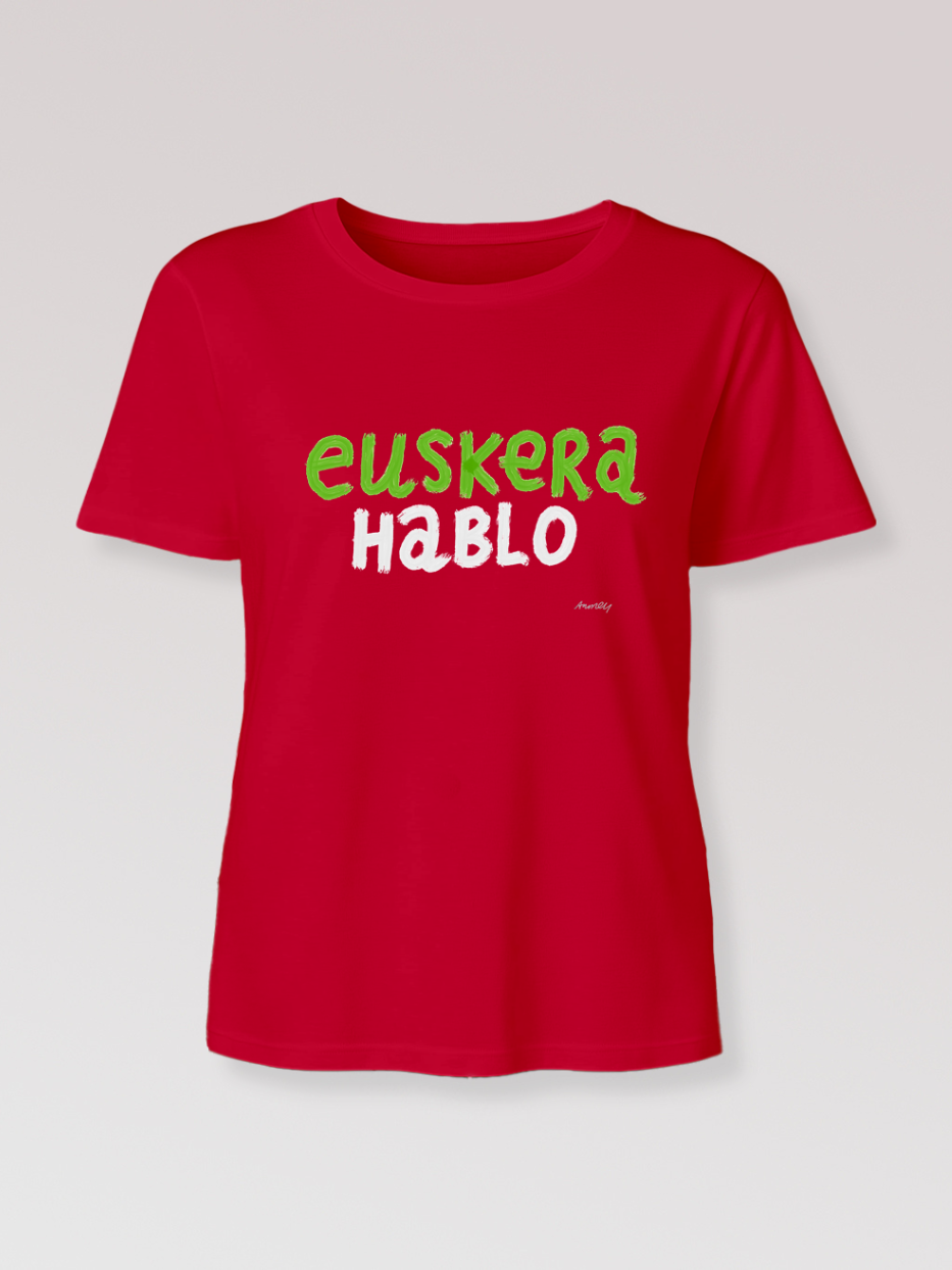 Camiseta "Euskera hablo"