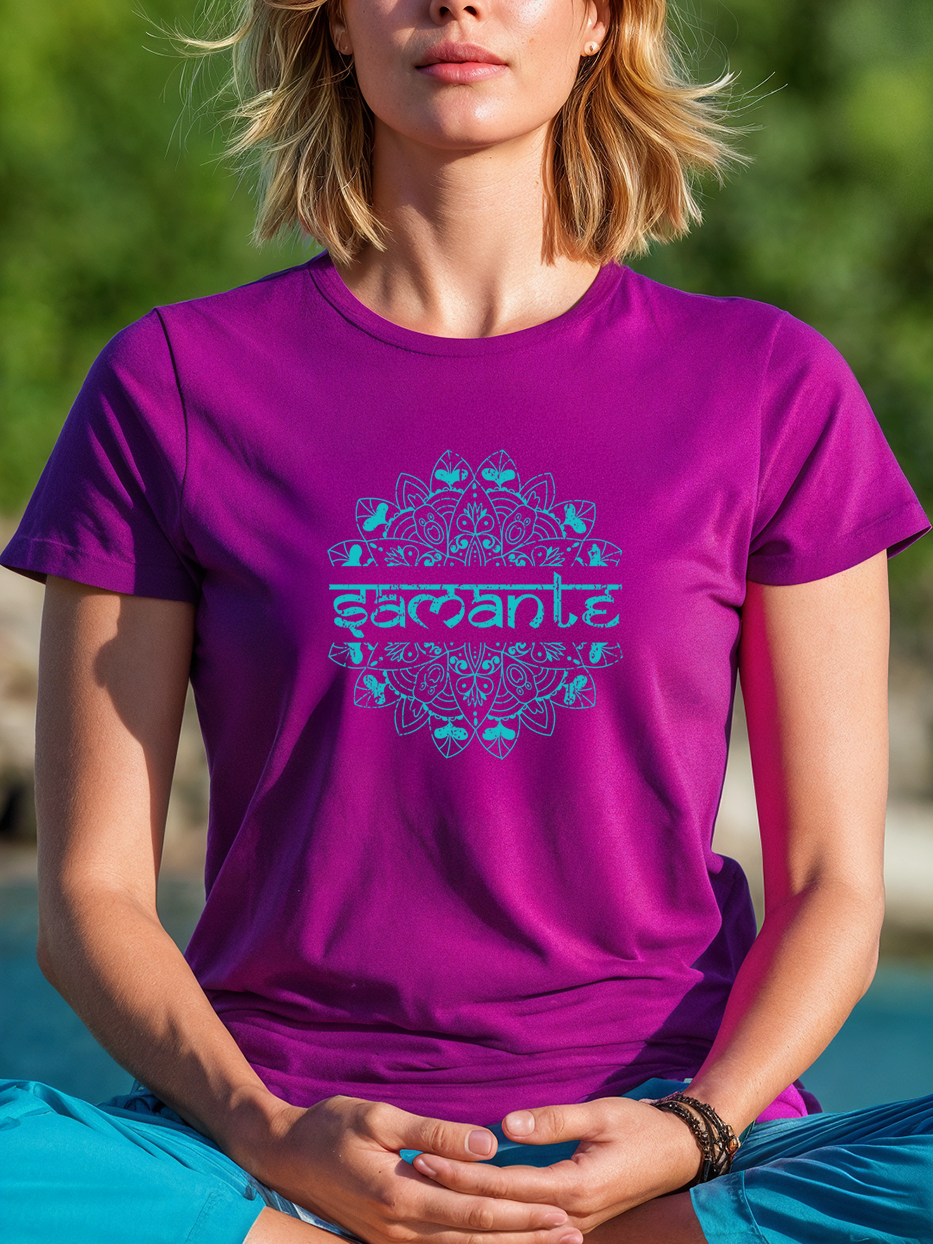 Camiseta "Samanté Mandala"