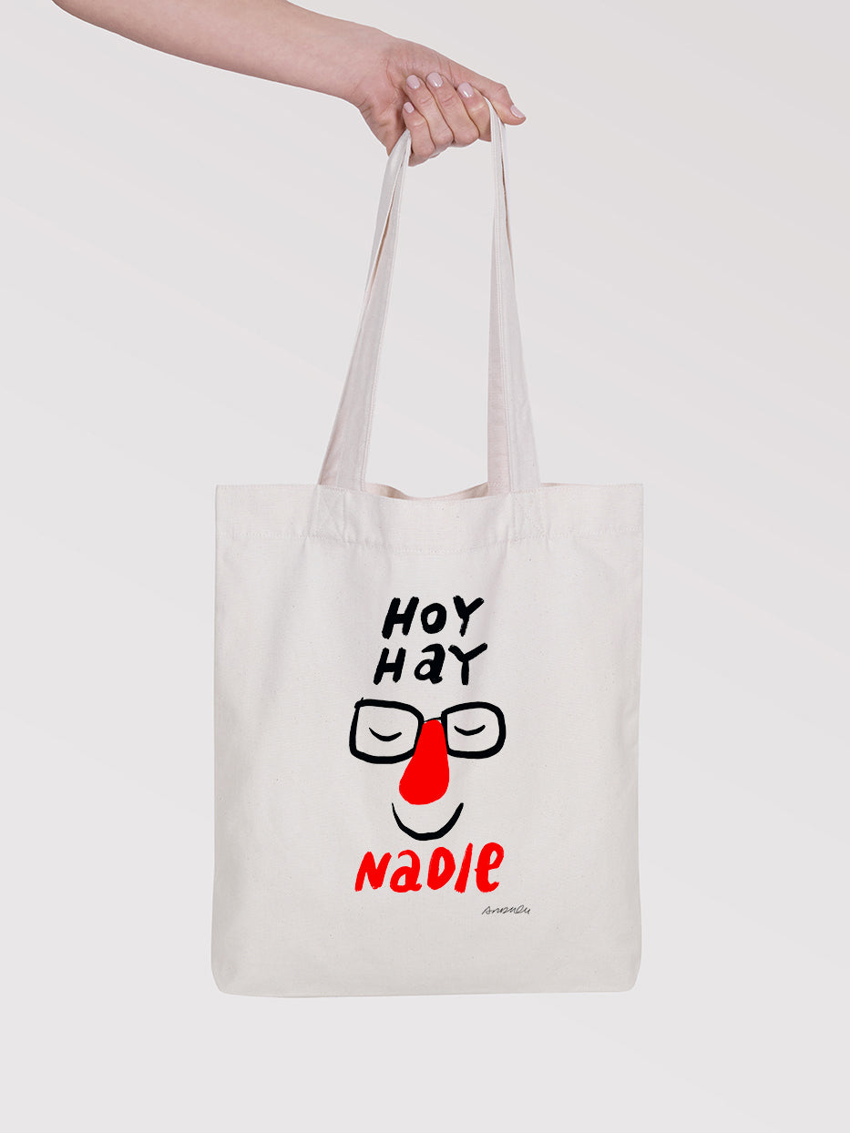 Tote Bag "Hoy hay Nadie"