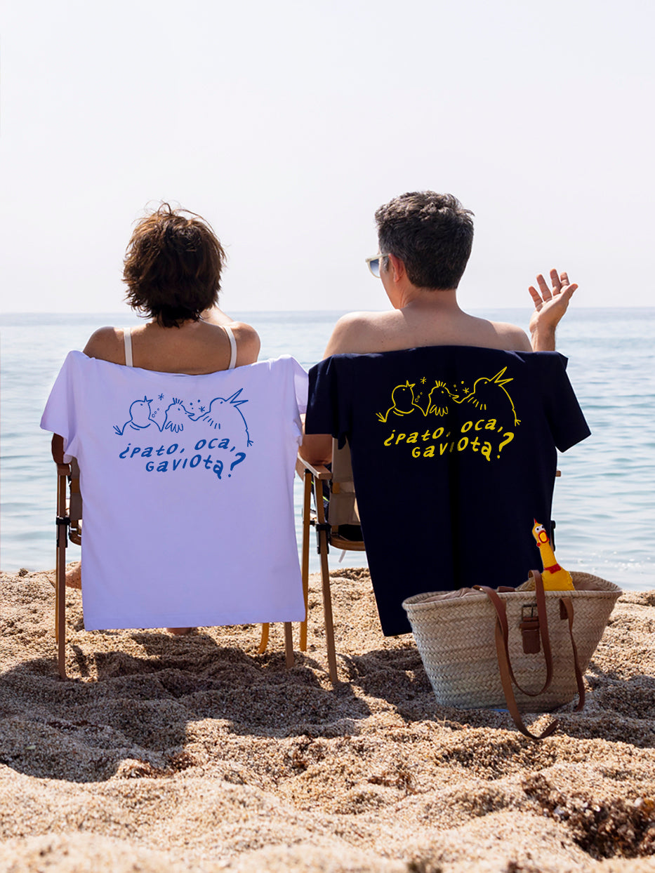 Camiseta "¿Pato, oca, gaviota?"
