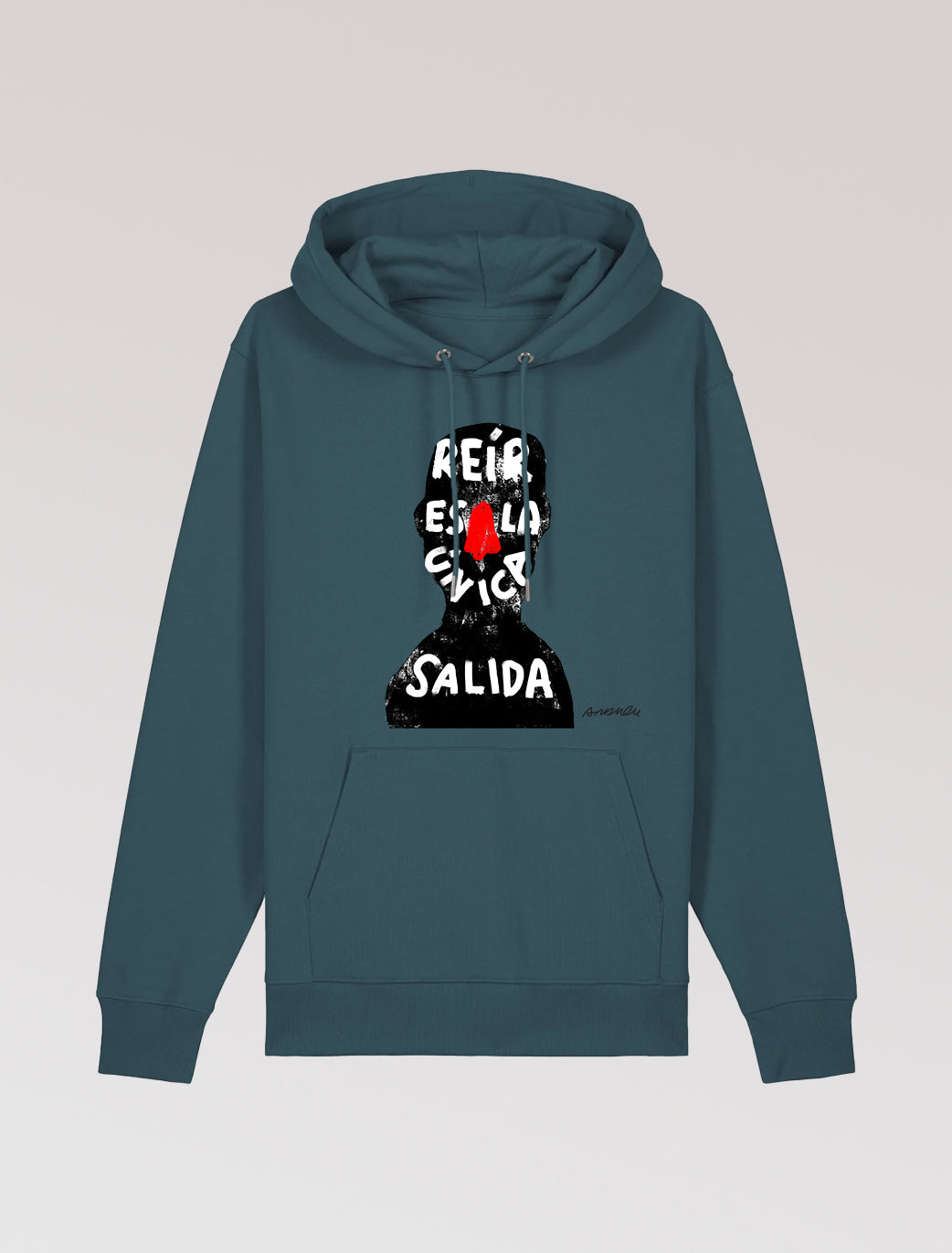Sudadera "Reír es la única salida"