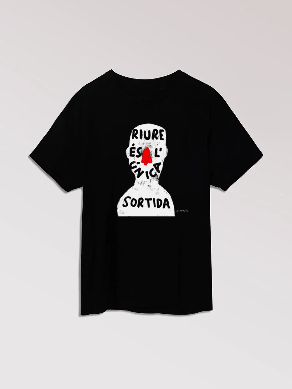 Camiseta "Riure és l'única sortida"