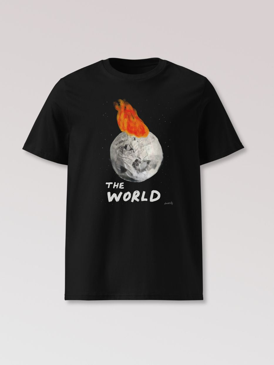Camiseta "The World on Fire"