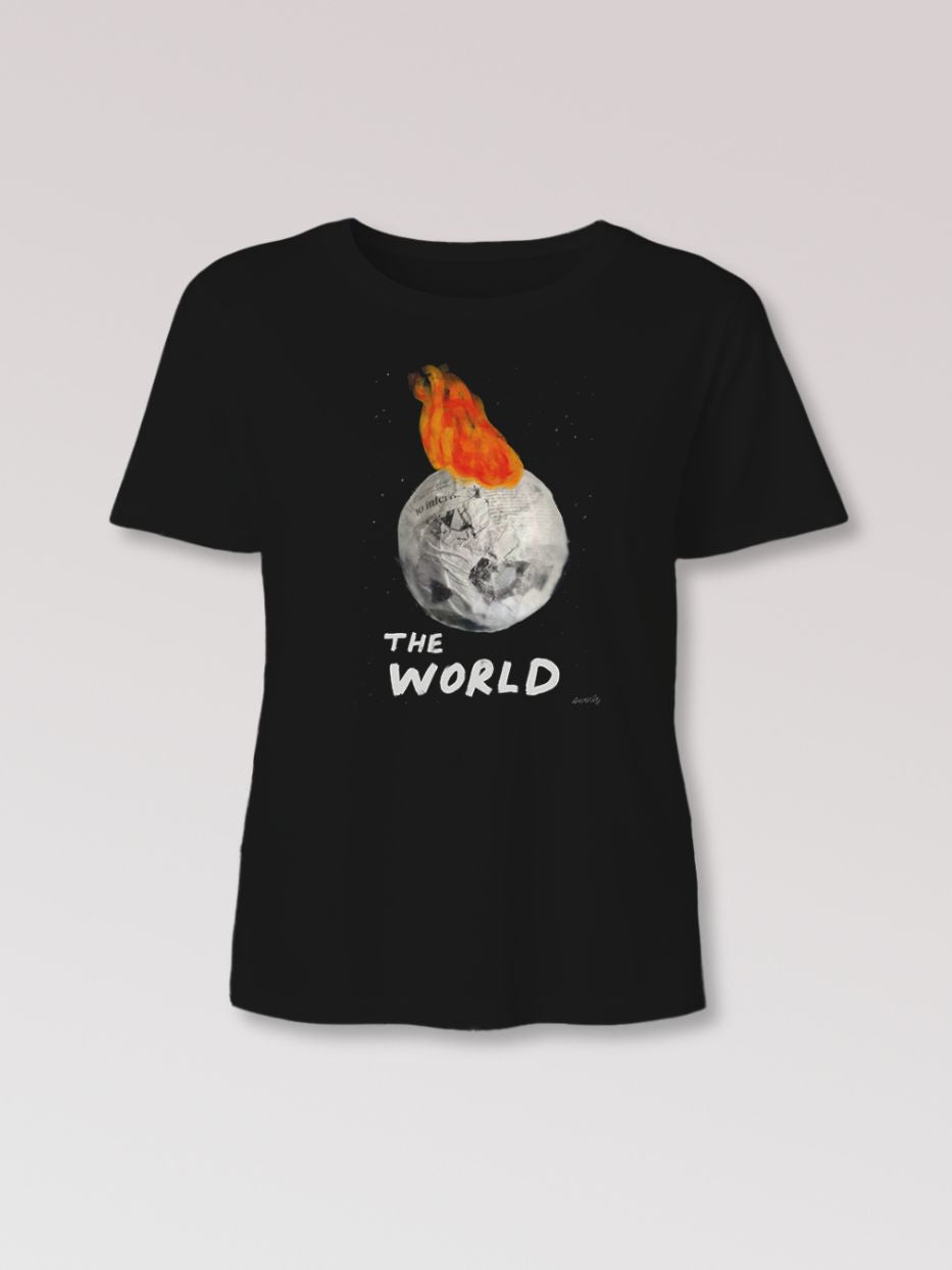 Camiseta "The World on Fire"