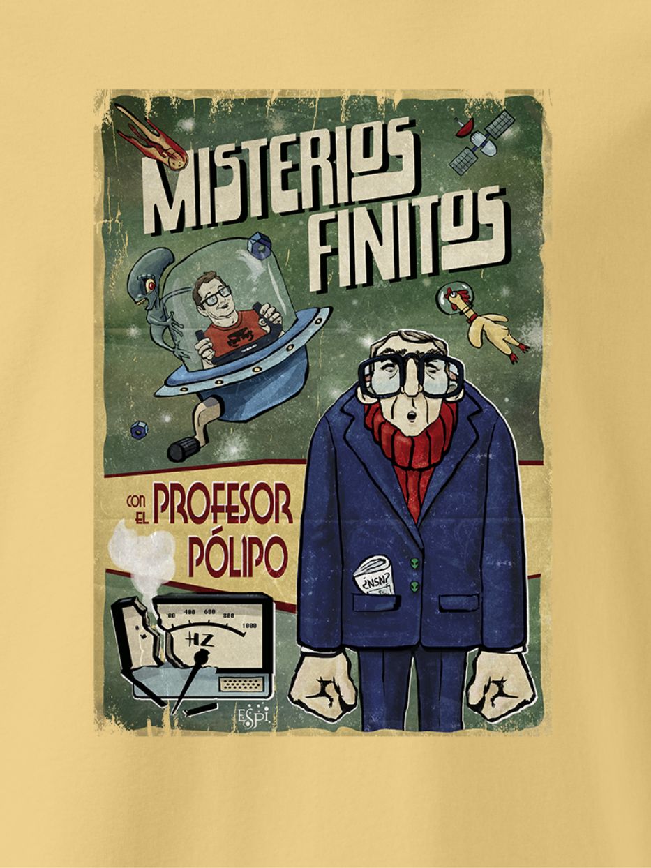 Camiseta Misterios Finitos x Espintando