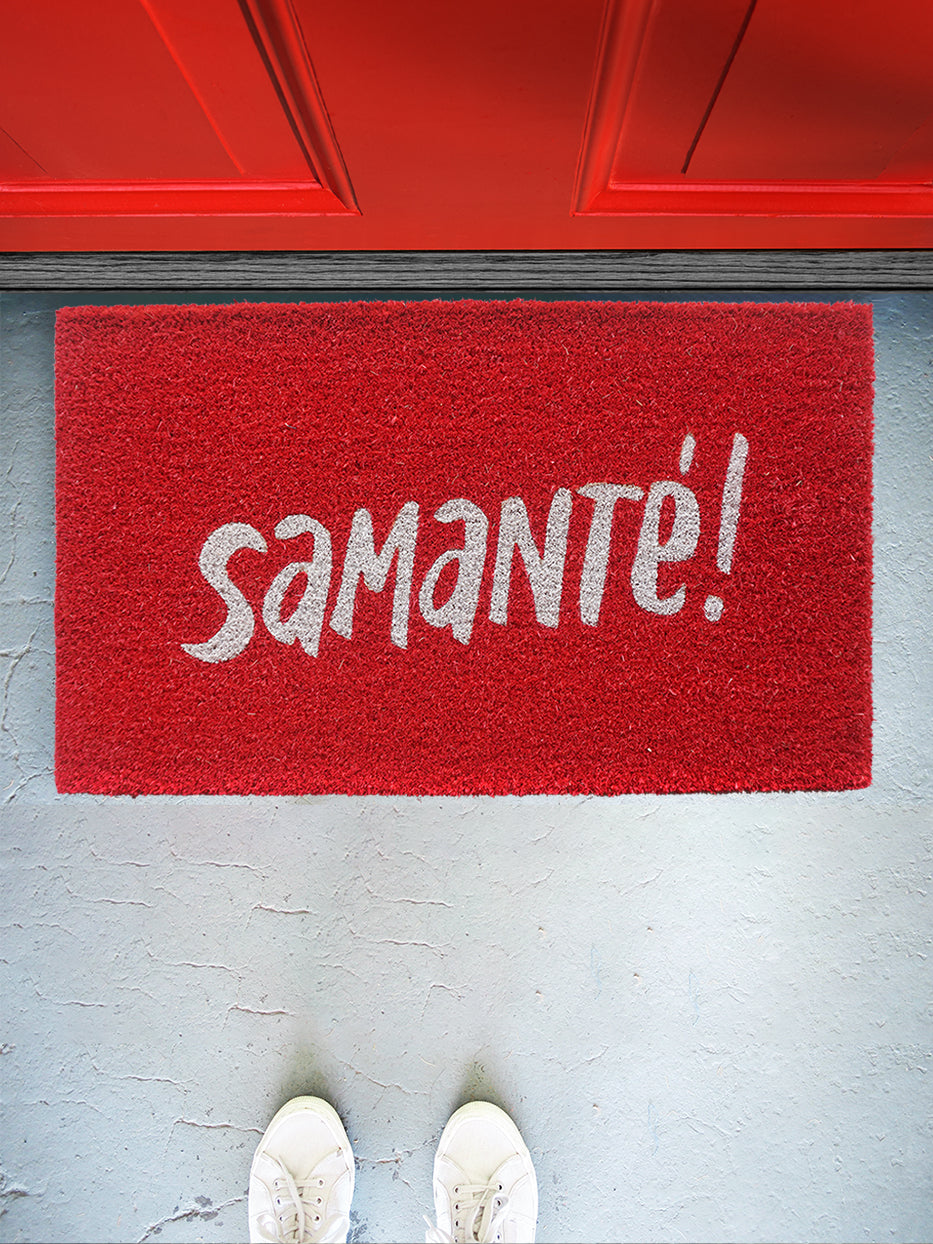 Felpudo original Samanté!