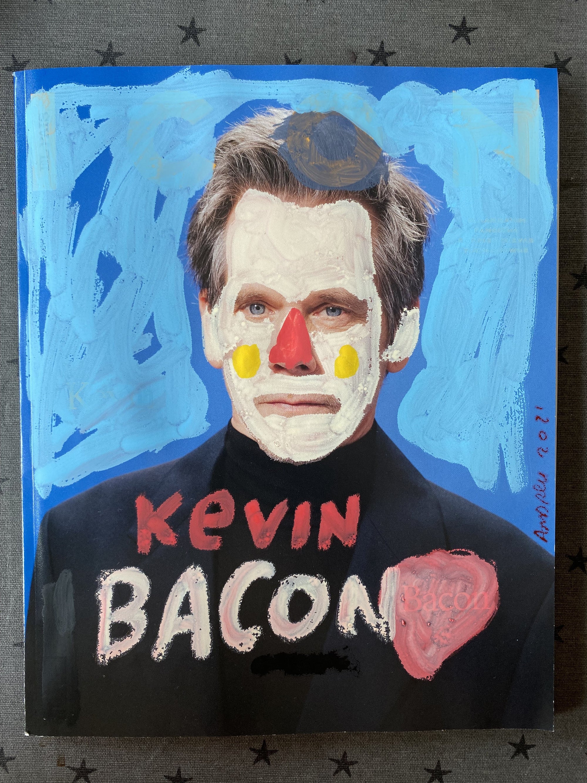 Kevin Bacon (intervención en portada) 2021 | SAMANTÉ!