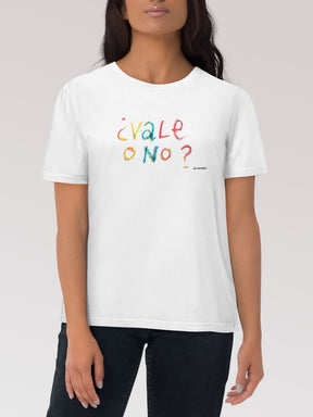 Camiseta "¿Vale o no?"