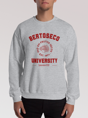 Sudadera "Bertoseco University" sin capucha