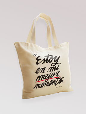 Tote Bag "Estoy en mi mejor momento"