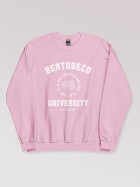 Sudadera "Bertoseco University" sin capucha