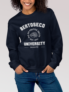 Sudadera "Bertoseco University" sin capucha