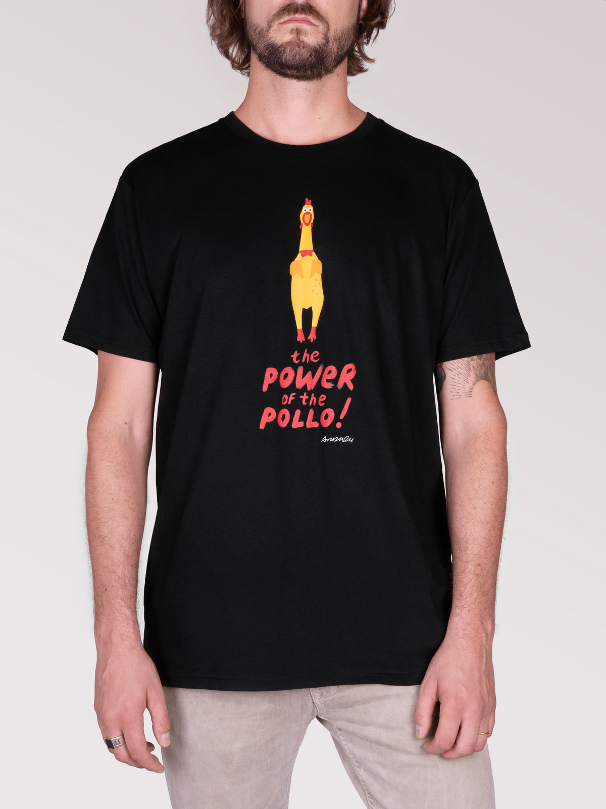 Camiseta "Power of the Pollo"