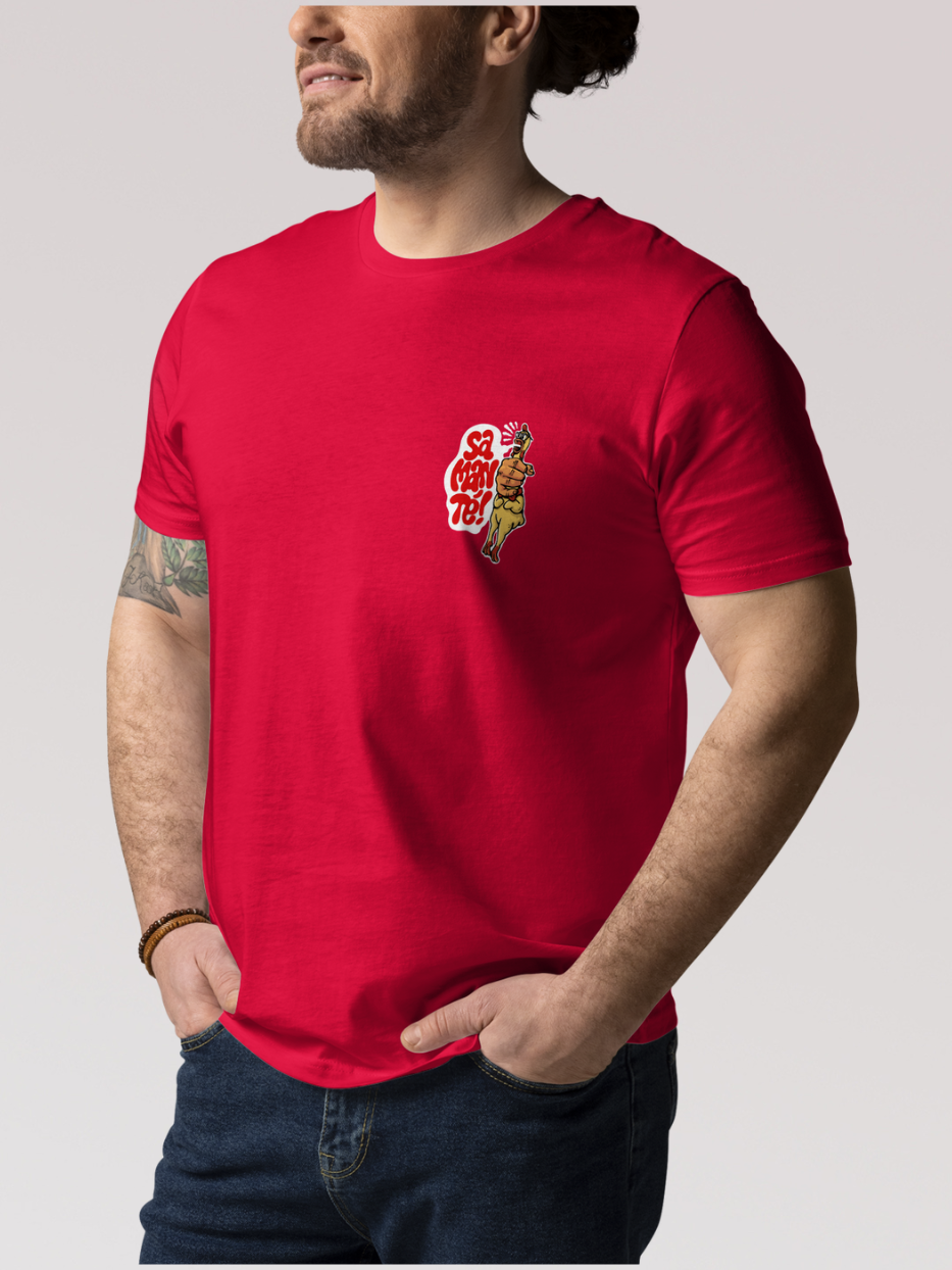 Camiseta "Palabra de pollo"