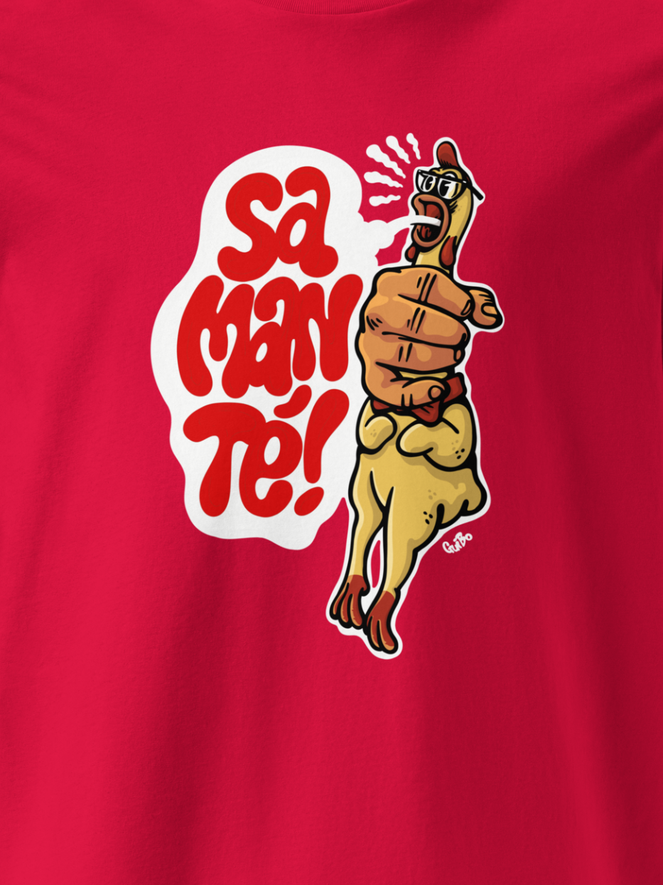 Camiseta "Palabra de pollo"