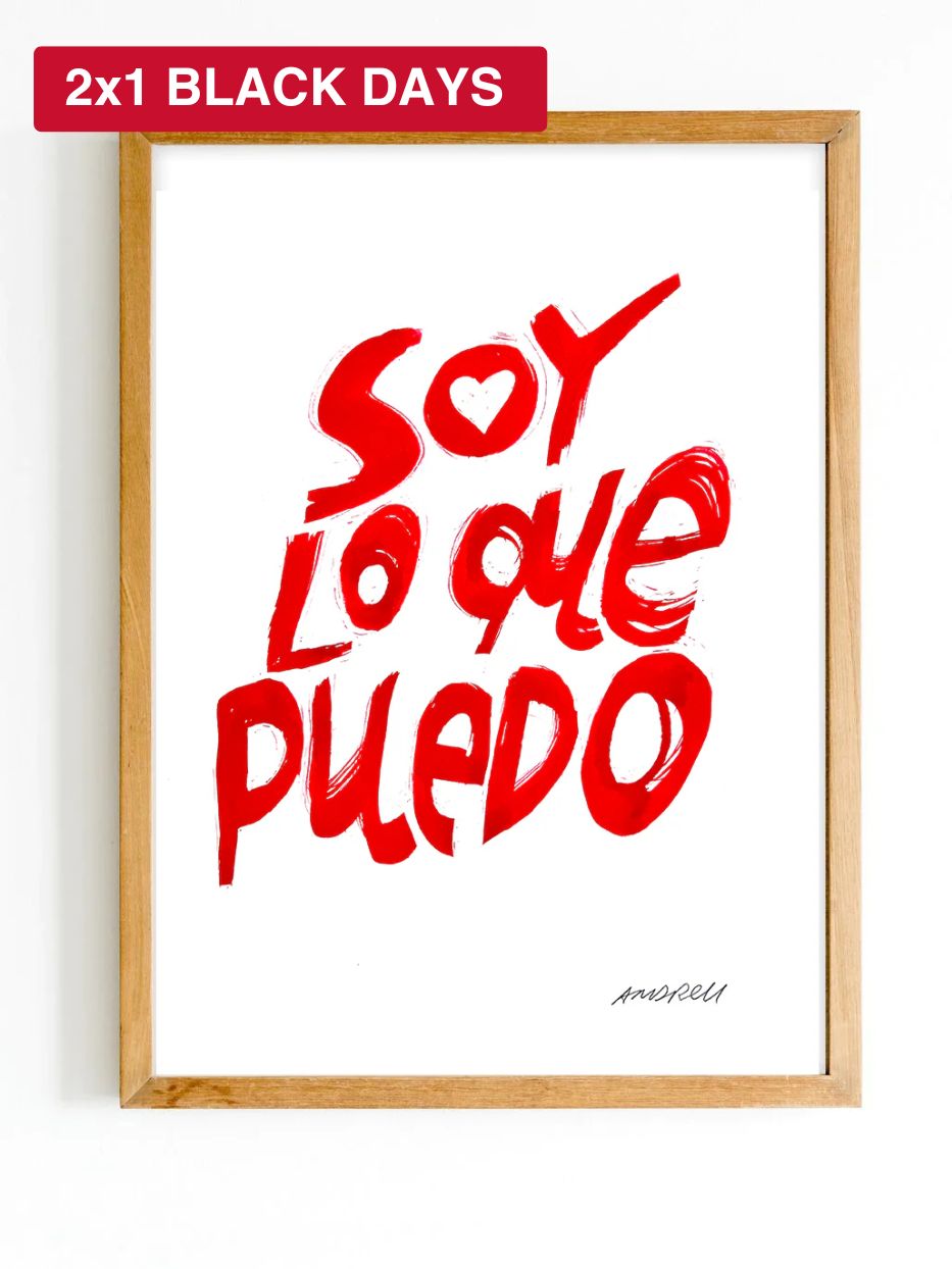 Print "Soy lo que puedo"