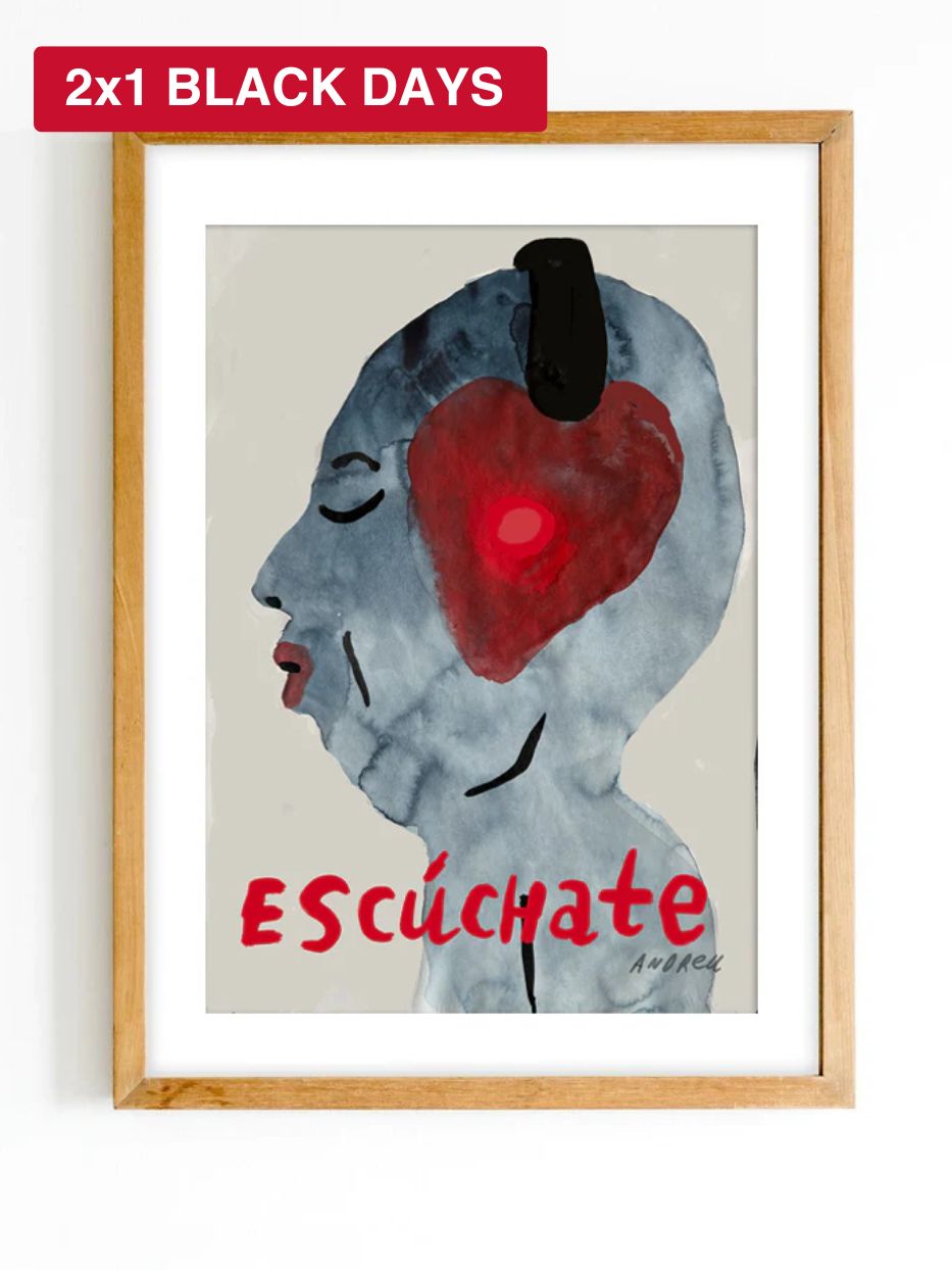 Print "Escúchate"