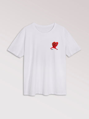 Camiseta "Todo corazón" Minimal