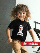 Camiseta infantil "Riure és l'única sortida"