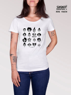 Camiseta "Peinados de Berto" x Irene Martín