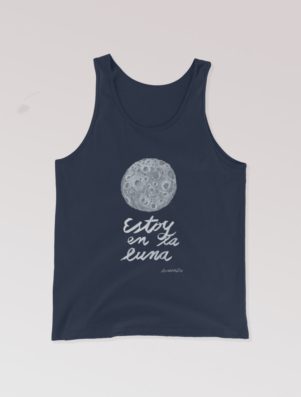 Camiseta de tirantes Unisex "Estoy en la luna"