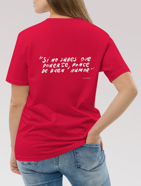 Camiseta "Buen humor" Unisex