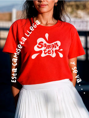 Camiseta exclusiva "Samanté! derramado"