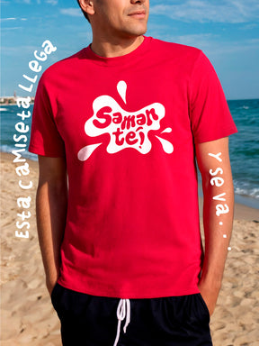 Camiseta exclusiva "Samanté! derramado"