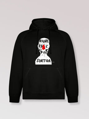 Dessuadora "Riure és l'única sortida"