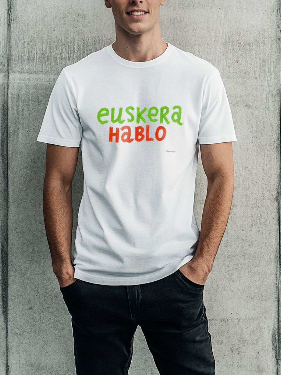 Camiseta "Euskera hablo"